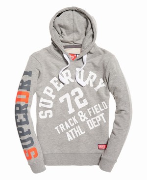 Superdry Hardballers Női Kapucnis Pulóver Szürke | LBZGE5841